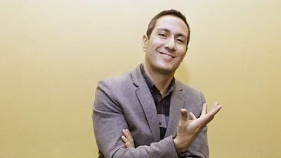 “We’re expecting some good stuff,” says Tony Abou Jaoudeh. “There are lots of talented young people out there.” Photos by Jaime Puebla / The National