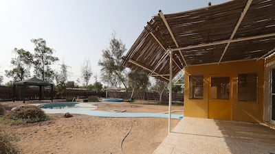 The house is a little dated but sits on a huge plot.