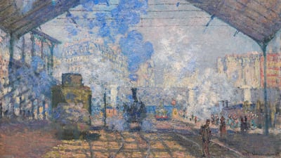 'Saint-Lazare Railway Station' (1877), oil on canvas by Claude Monet. Victor Besa / The National