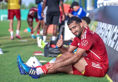 Emirati football player Rashid Ayoun is often described as possessing himma. Victor Besa / The National