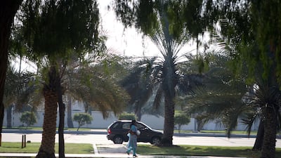 The Al Zaab neighborhood in Abu Dhabi. Sammy Dallal / The National