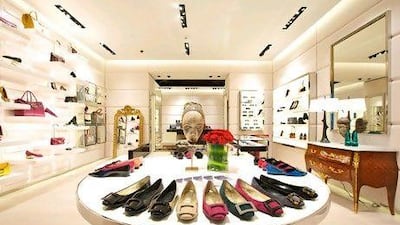 The Roger Vivier store at Level Shoe District. Paul Macleod