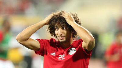 Egypt will continue their Afcon campaign with a list of only 22 players despite Amr Warda being expelled for 'disciplinary reasons'. Khaled Elfiqi / EPA
