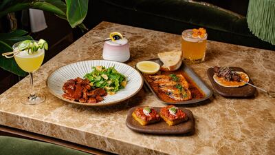 Mini Bancer menu at The Banc in Downtown Dubai features scaled-down versions of popular dishes. Photo: The Banc