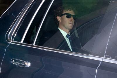 Mark Zuckerberg, chief executive of Meta Platforms Inc, departs federal court in Washington, on April 15. Bloomberg