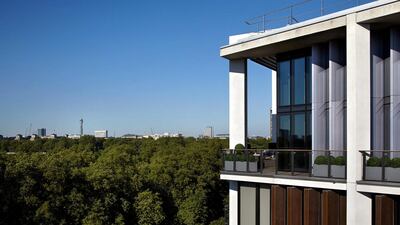 An exterior view of the penthouse. Courtesy Candy Capital