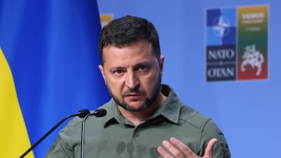 Ukrainian President Volodymyr Zelenskyy said Ukraine would keep the Russian land it captured and offered to stop raids if Moscow agreed. Getty Images