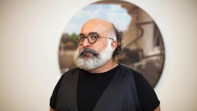 Ramin Haerizadeh at Gallery Isabelle van den Eynde, which is showing his exhibition To Be Or Not To Be, That is the Question. And Though, It Troubles the Digestion. Anna Nielsen For The National