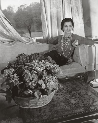 Gabriele 'Coco' Chanel was instrumental in popularising costume jewellery in the 1930s. Getty