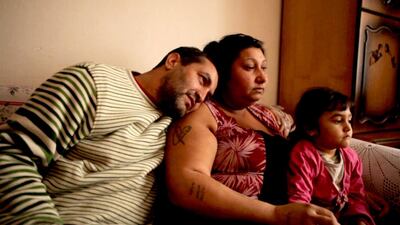 Nazif Mujic (left) and Senanda Alimanovic star as themselves. Courtesy Danis Tanovic