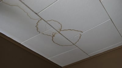 Water damage in a property can cause a number of issues for tenants and owners. Getty Images