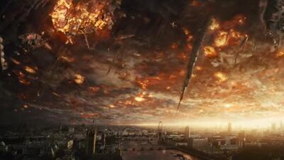 The Burj Khalifa whips down on London town as the aliens invade in Independence Day: Resurgence