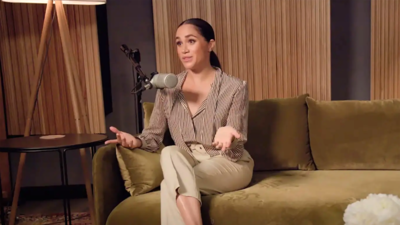 Megan Markle’s Archetypes podcast aims to 'investigate, dissect, and subvert the labels that try to hold women back'. Photo: Spotify