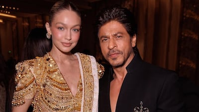 Both Gigi Hadid and Shah Rukh Khan will celebrate milestone birthdays in 2025. Gigi Hadid / Instagram