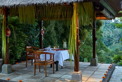Designed by architect Peter Muller, Amandari draws inspiration from a traditional Balinese village, with stone pathways, lotus ponds and secluded courtyards. Photo: Aman