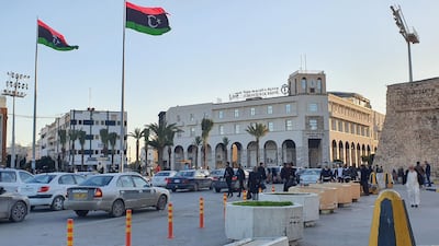 A picture taken on January 20, 2020, shows a view of Martyr's square in the Libyan capital Tripoli. A peaceful solution to Libya's protracted conflict remains uncertain despite an international agreement struck in Germany, analysts say, as a fragile ceasefire between warring factions brought only a temporary truce. / AFP / Mahmud TURKIA