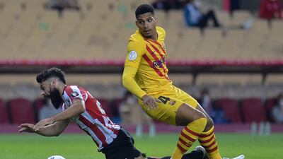 Ronald Araujo, N/A - On for Pique after 81. He could have started ahead of Pique, but Koeman called that one right against the side who had beaten Barca in January. AFP