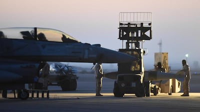 UAE fighter jets return.