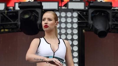 The Australian rapper Iggy Azalea. Steve C Mitchell / Invision / AP Photo