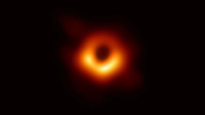 The first ever photo of a black hole, taken using a global network of telescopes, conducted by the Event Horizon Telescope (EHT) project. Reuters