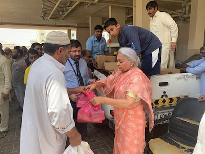 The 700 workers are reliant on handouts from church volunteers and embassy officials