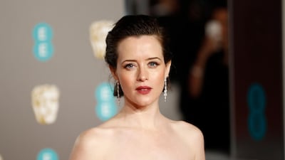 British actress Claire Foy poses on the red carpet upon arrival at the BAFTA British Academy Film Awards at the Royal Albert Hall in London on February 10, 2019. AFP