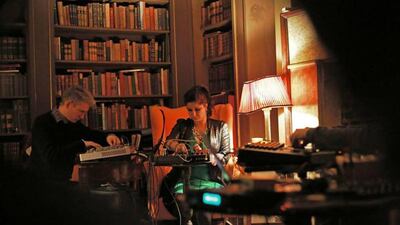 A handout photo of Chris Weaver and Fari Bradley are sound artists who begin a year-long residency at Tashkeel this month. (Courtesy: Chris Weaver and Fari Bradley)