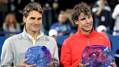 Roger Federer v Rafael Nadal: This is perhaps the greatest men's rivalry of all time. Yeah, the figures show it is not as evenly-matched as the match-up between Nadal and Novak Djokovic. But Federer, considered the greatest tennis player ever, has had some memorable matches against Nadal, rated the second-greatest player ever. Nadal leads 23-15 in matches played, 9-3 at the majors and 6-3 in major finals. Their greatest matches have usually been in major finals, too, such as at Wimbledon (2007 and 2008), and the Australian Open (2009 and 2017); incredibly, they have never met at the US Open. But what marks these two players out is their longevity: theirs is a rivalry that is 15 years old and still counting. The question is who will win the unofficial competition to become the most successful major champion; Federer is on 20, Nadal on 17. Marwan Naamani / AFP