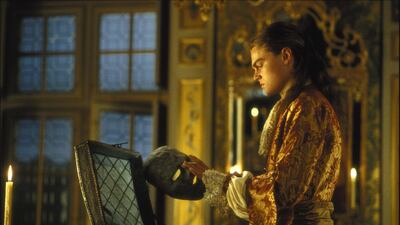 Leonardo DiCaprio in 'The Man in the Iron Mask'. Metro Goldwyn Mayer