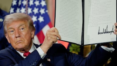 US President Donald Trump wants technology and data centre companies to provide for their own power needs. Reuters