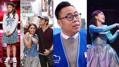 In 2019, 12-year-old Angelica Hale wowed America's Got Talent judges, 'Hello, Love, Goodbye' smashed records, Nico Santos charmed US audiences and Rachelle Ann Go bagged a role in 'Hamilton'