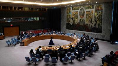 The UN Security Council meets on threats to international peace and security in New York. AFP