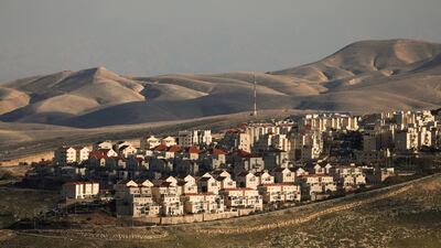 A general view picture shows houses in the Israeli settlement of Maale Adumim, in the occupied West Bank February 15, 2017. Reuters