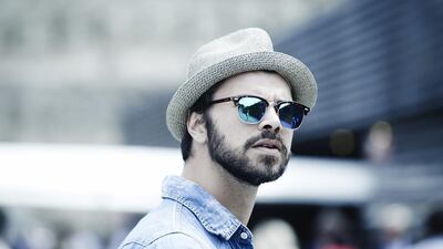 Sometimes it’s all about a good pair of sunnies ... and well-groomed facial hair.