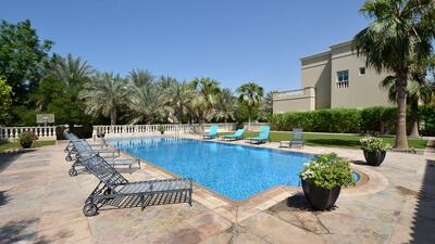 The outdoor space is huge as the property comes with the separate plot. Courtesy Knight Frank