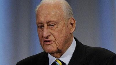 Former FIFA president Joao Havelange