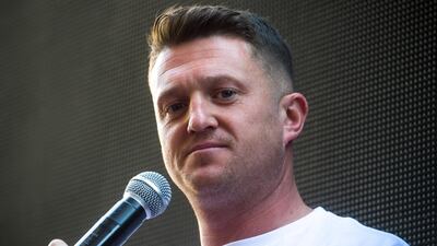 Far Right activist Tommy Robinson, real name Stephen Yaxley-Lennon, claimed on his Facebook page that Jamal Hijazi had attacked fellow pupils at his school. Getty