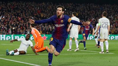 Lionel Messi guided Barcelona to a big win over Chelsea on Wednesday night. Albert Gea / Reuters