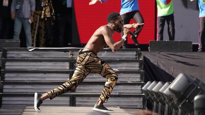 Nigerian musician, singer and songwriter D'banj. Getty