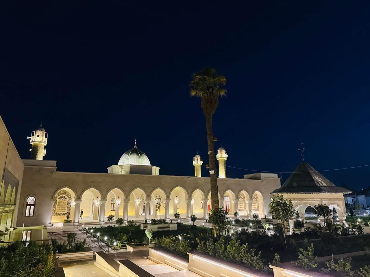 Long lost to time, northern gate of Mosul’s Al Nuri Mosque restored to ...