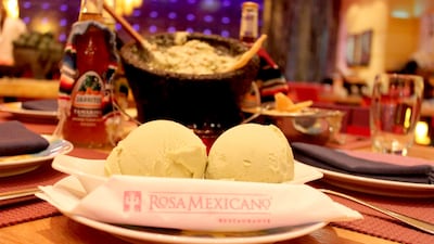 Guacamole ice cream.