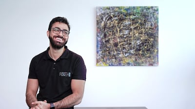 Rizek founder Abdallah Abu Sheikh says the firm's freelancers or 'heroes' are vetted by ratings, which also allow them to rate customers. Victor Besa / The National