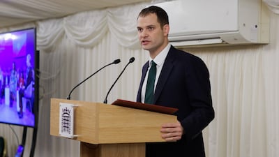 Hamish Falconer, the UK’s Middle East minister, says the UK stands with Oman. Photo: The Middle East Association
