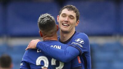 Andreas Christensen - 6: Strolled through opening with only the treacherous conditions underfoot giving him more cause for concern than Luton's attack. Reuters