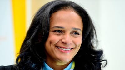Isabel dos Santos, daughter of former president Jose Eduardo dos Santos, is under investigation for graft at Sonangol. Miguel Riopa/AFP