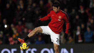 Shinji Kagawa has made nine Premier League appearances with Manchester United this season. Phil Noble / Reuters