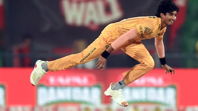 Peshawar Zalmi fast bowler Ali Raza impressed with his pace and impact. Getty Images