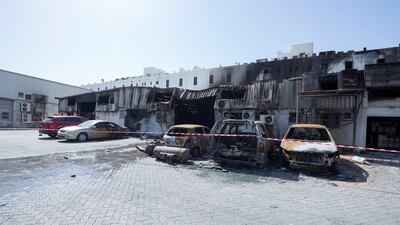 The burnt-out cars. Ruel Pableo for The National