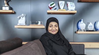 Shaikha Al Maskari is stepping down from from the day-to-day running of her Al Maskari Holding group of companies after decades of service to focus on philanthropy. Victor Besa / The National