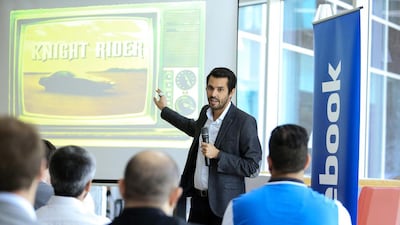 Jonathan Labin, the head of Facebook Middle East, Africa and Pakistan, says the people in Mena region are very active on Facebook. Sarah Dea / The National